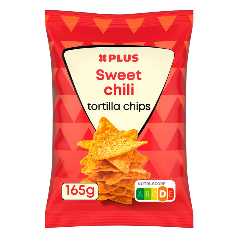 Tortilla chips sweet chili