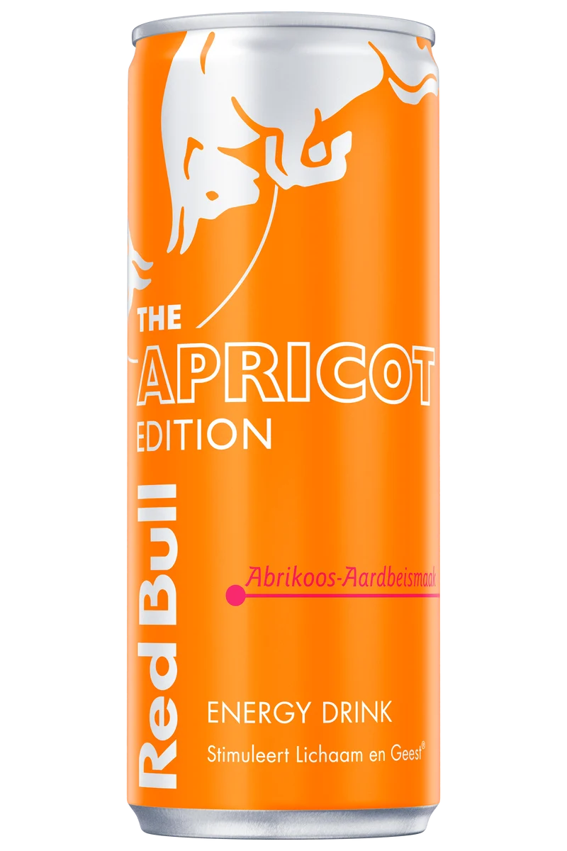 Red Bull Energy drink abrikoos aardbei
