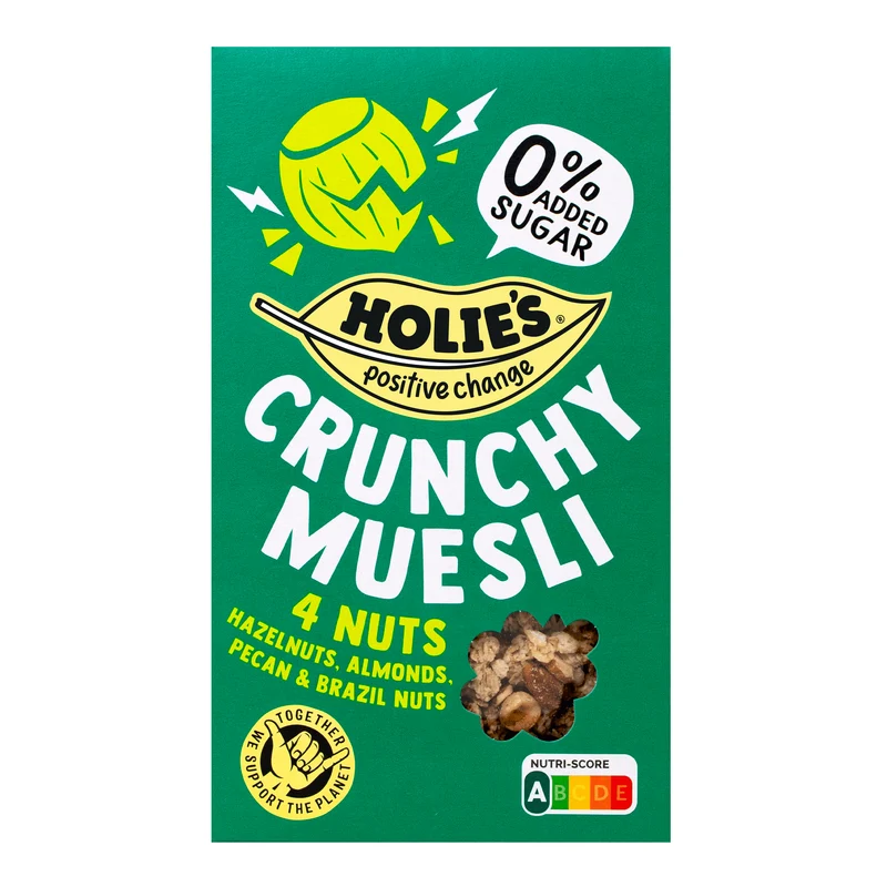 Holie's Crunchy Muesli 4 Nuts