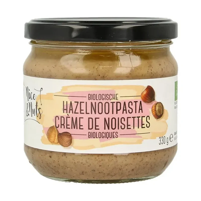 Nice & Nuts Hazelnootpasta 330 gram