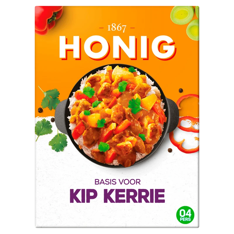 Honig Mix voor kip kerrie