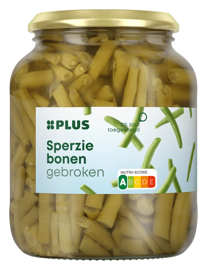 Sperziebonen gebroken