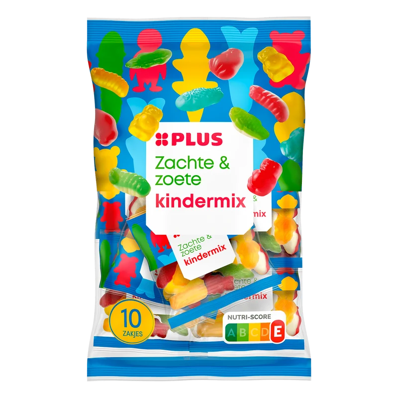 Zacht en zoete uitdeelmix 10 zakjes