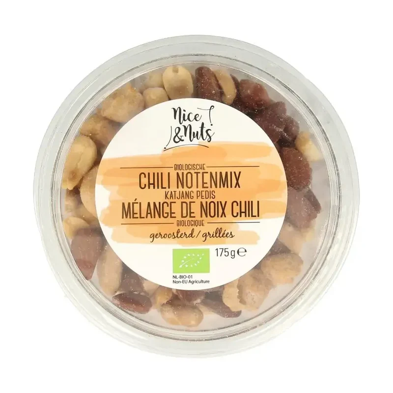 Nice & Nuts Chili notenmix met katjang pedis 175 gram