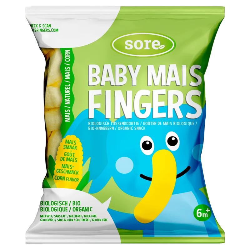 Sore Baby maisfingers naturel