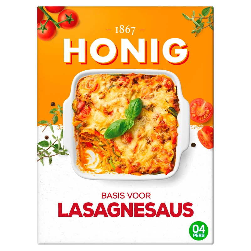 Honig Basis voor lasagnesaus