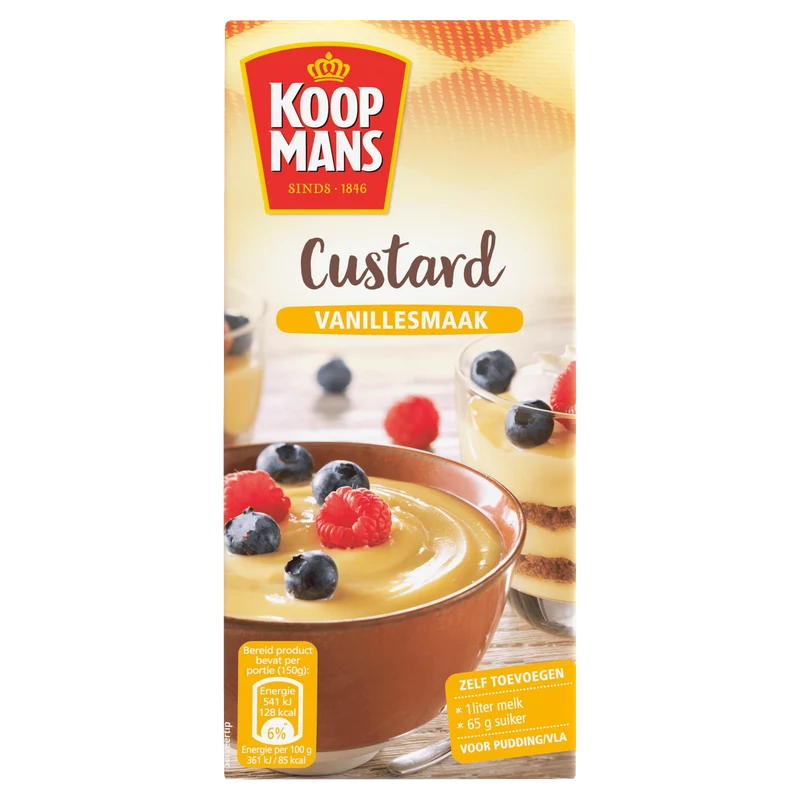 Koopmans Custard vanillesmaak