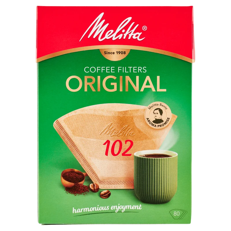 Melitta Koffiefilter original 102 bruin