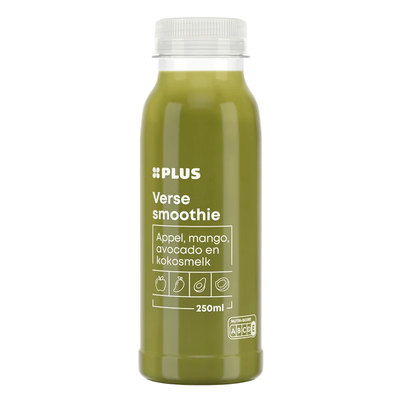 Verse smoothie appel avocado kokos