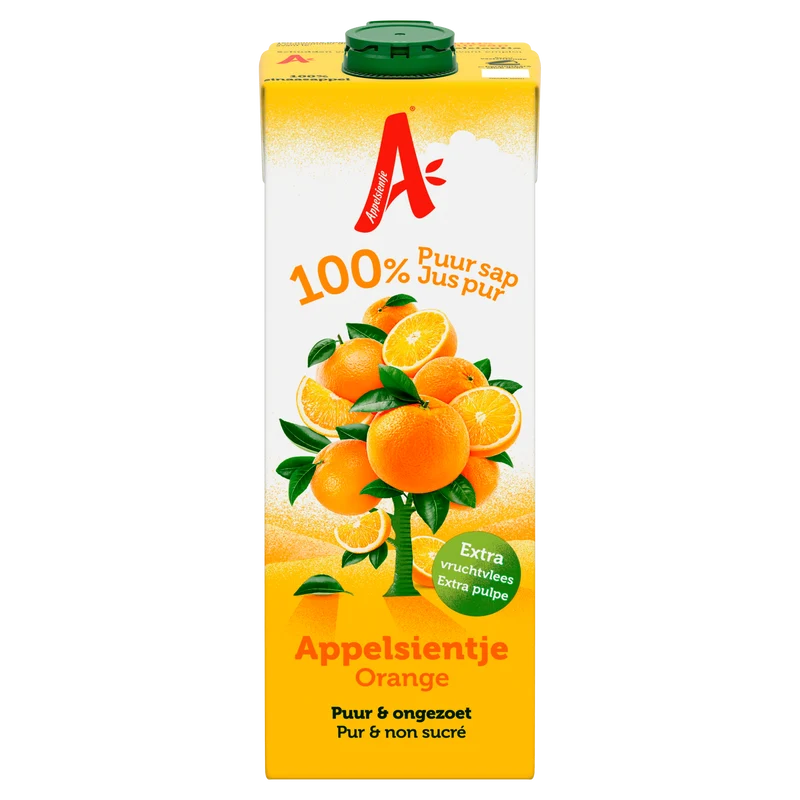 Appelsientje Sinaasappelsap met vruchtvlees
