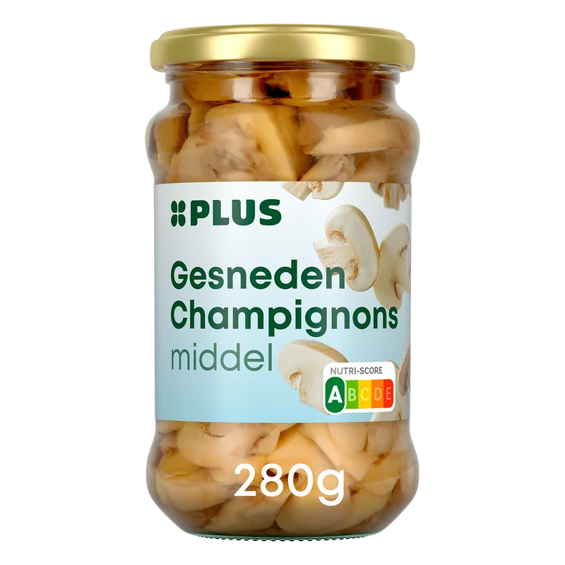 Gesneden champignons