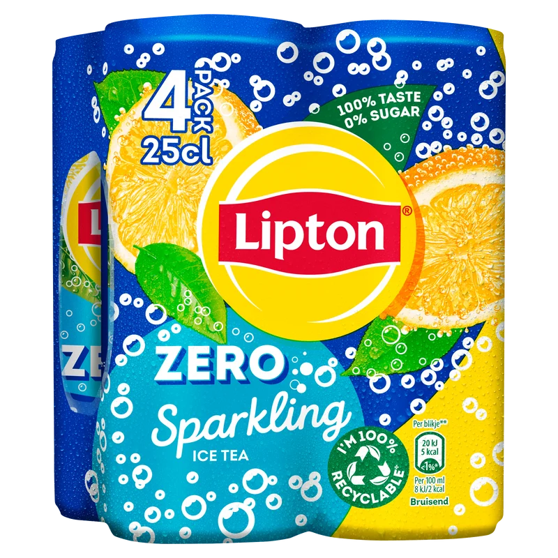 Lipton Ice tea sparkling zero