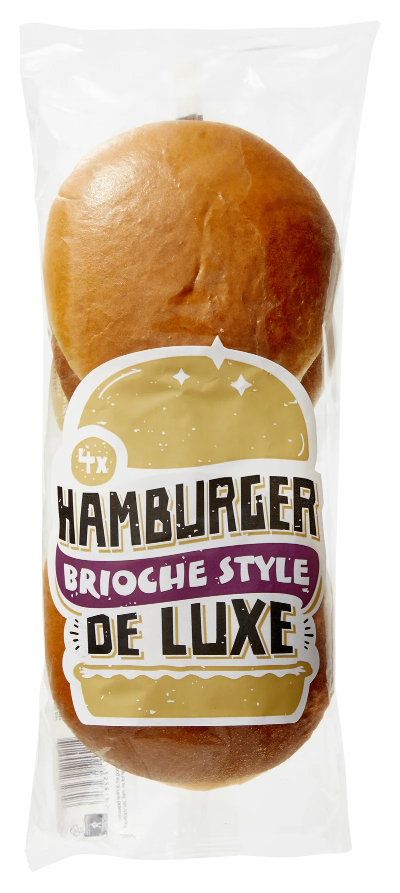 Goedhart Hamburgerbroodjes de luxe brioche
