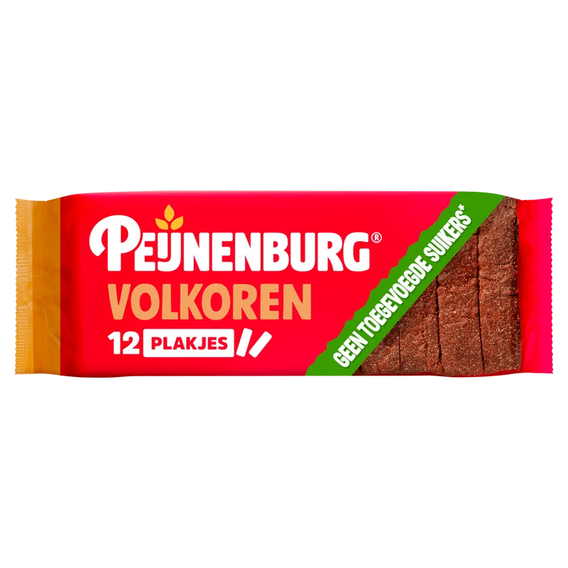 Peijnenburg Volkoren zonder toegev. suiker gesn