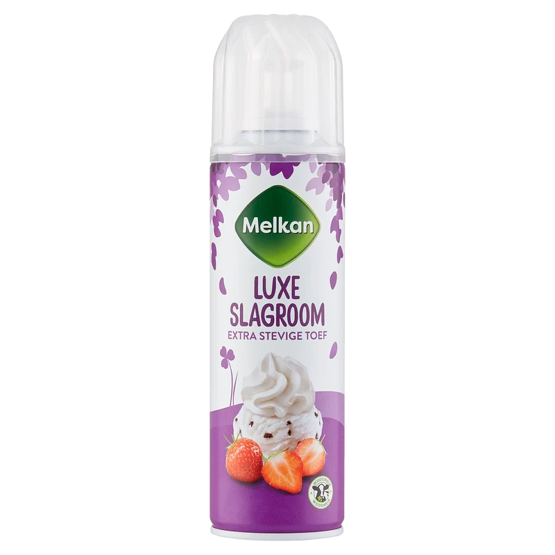 Melkan Luxe slagroom in spuitroom