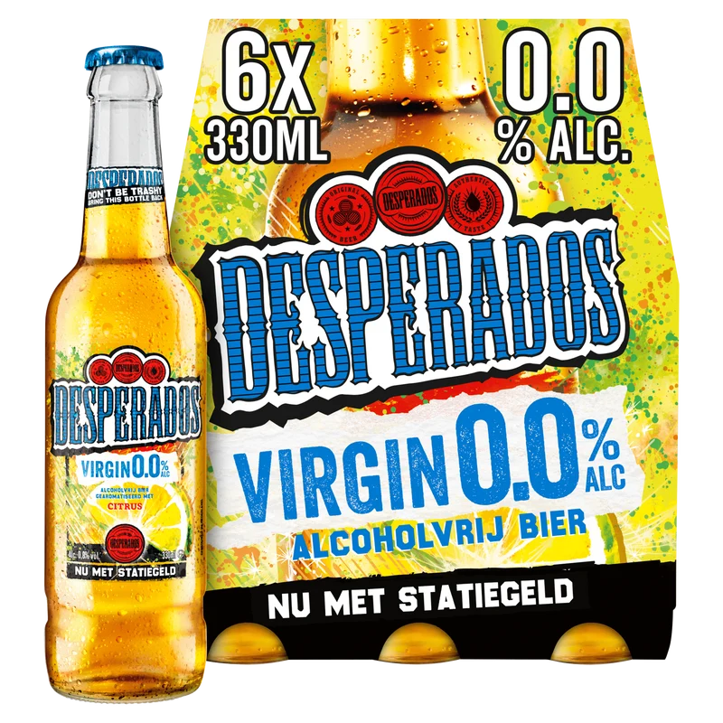 Desperados Virgin 0.0 bier fles