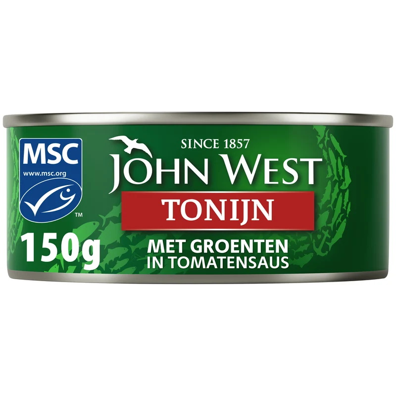 John West Tonijnstukken met groente