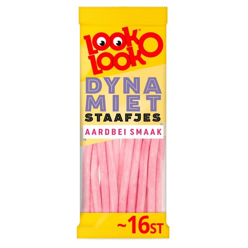 Look o Look Dynamietstaafjes aardbei