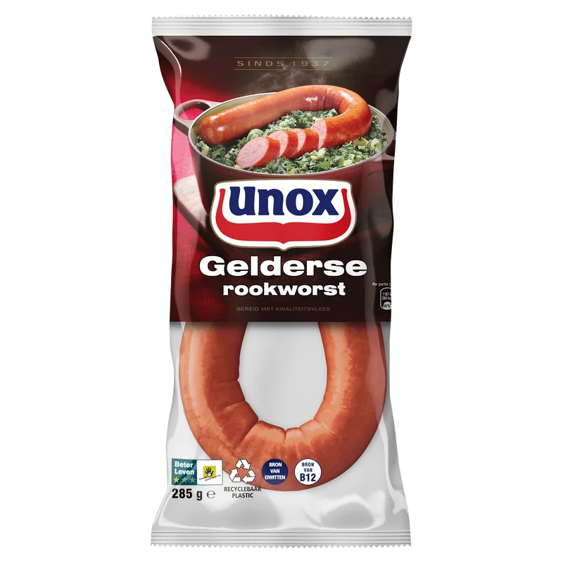 Unox Gelderse rookworst