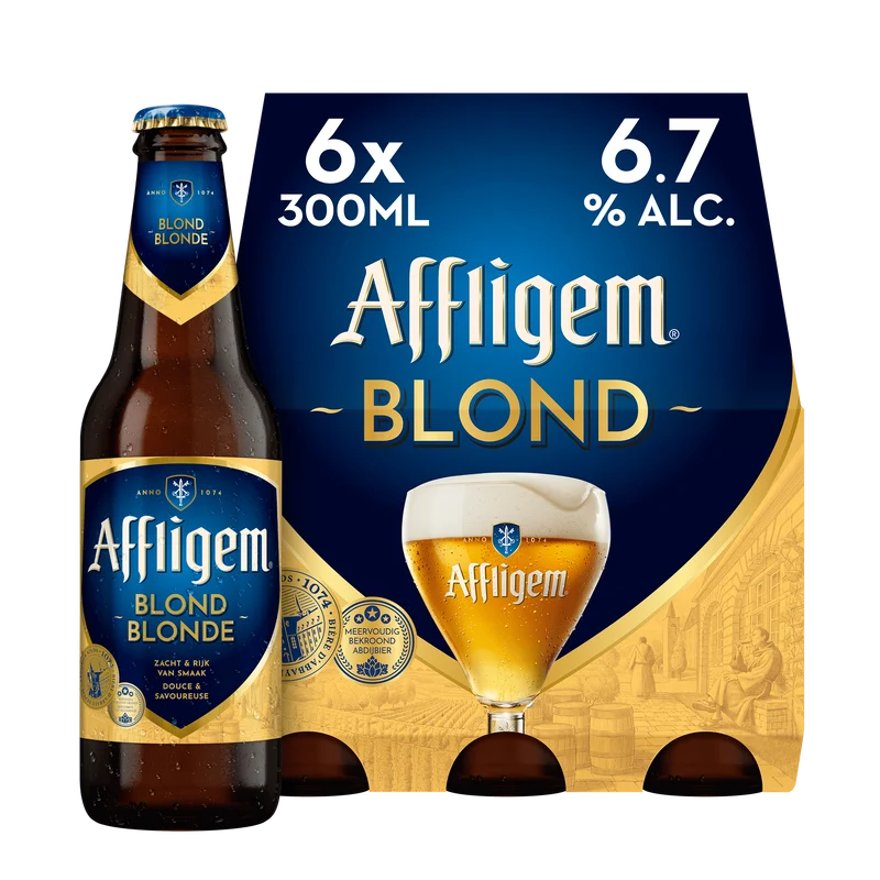 Affligem Blond bier fles