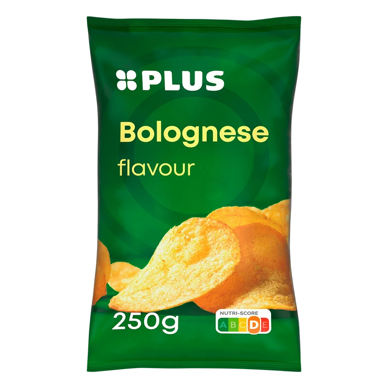 Chips bolognese