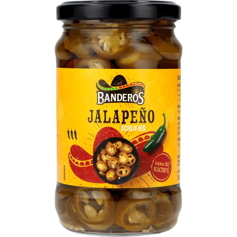 Banderos Jalapeno schijfjes