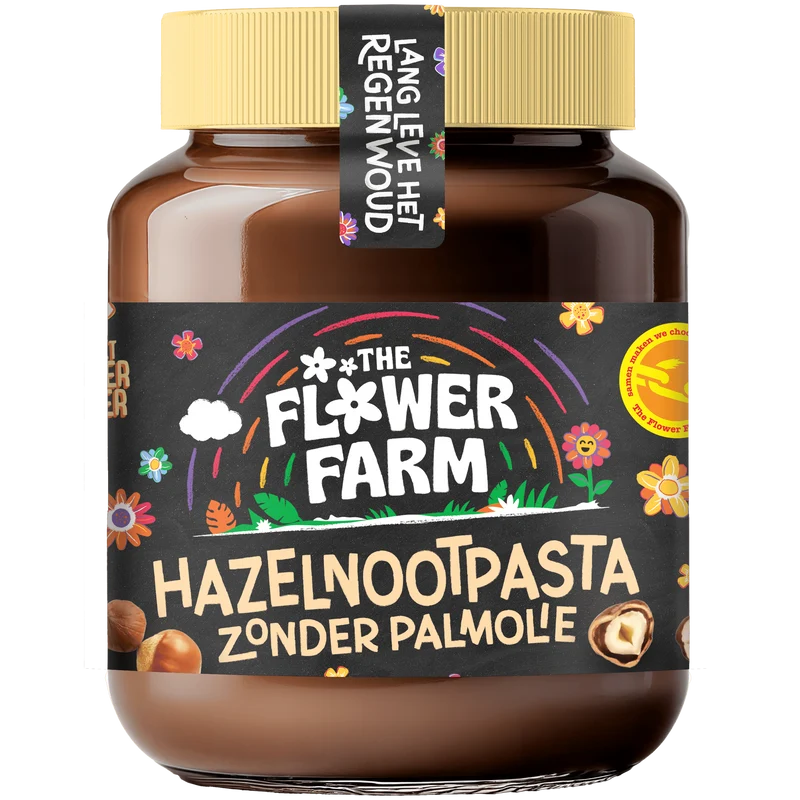 The Flower Farm Hazelnootpasta zonder palmolie