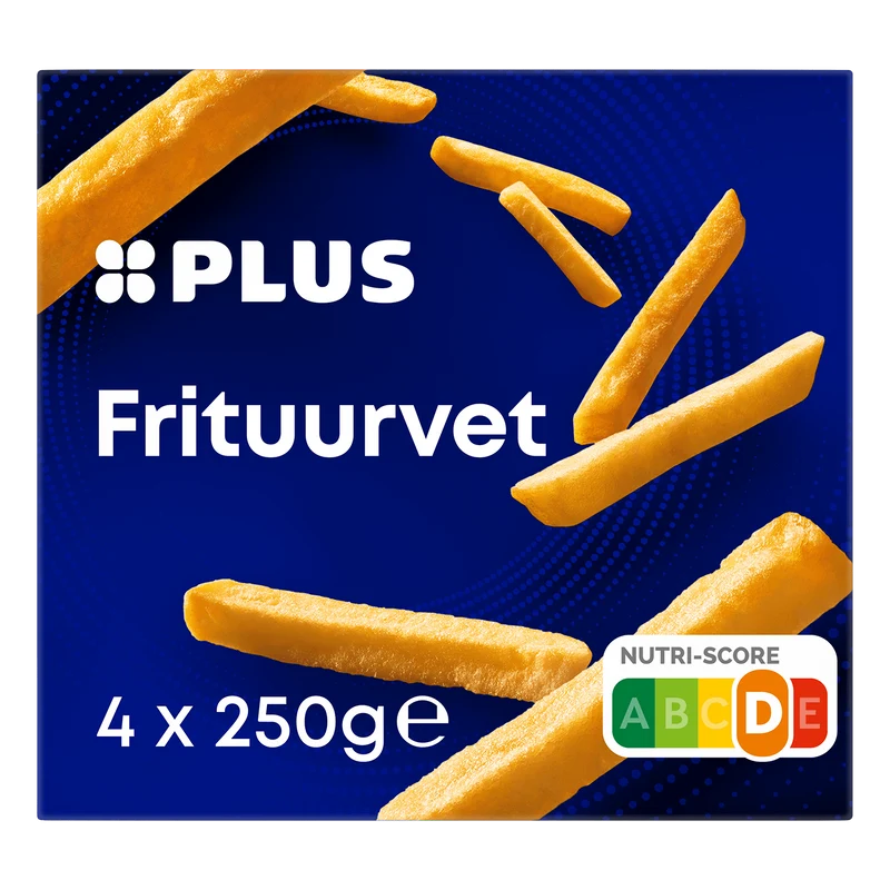 Frituurvet vast