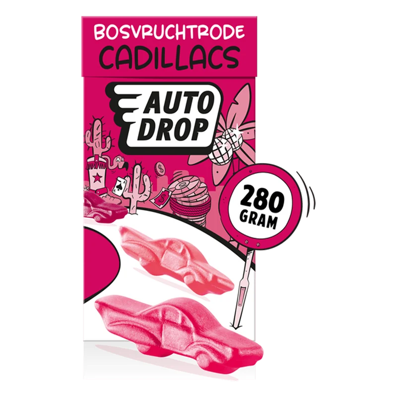 Autodrop Bosvruchtrode Cadillacs