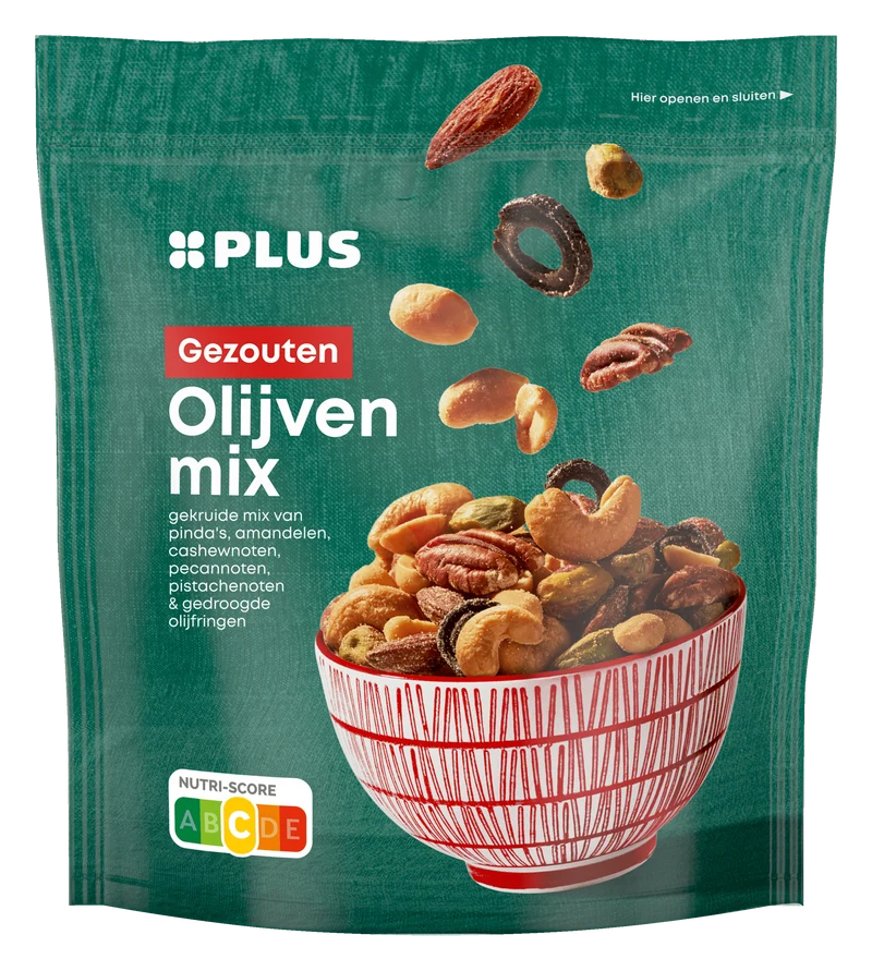 Olijvenmix gezouten