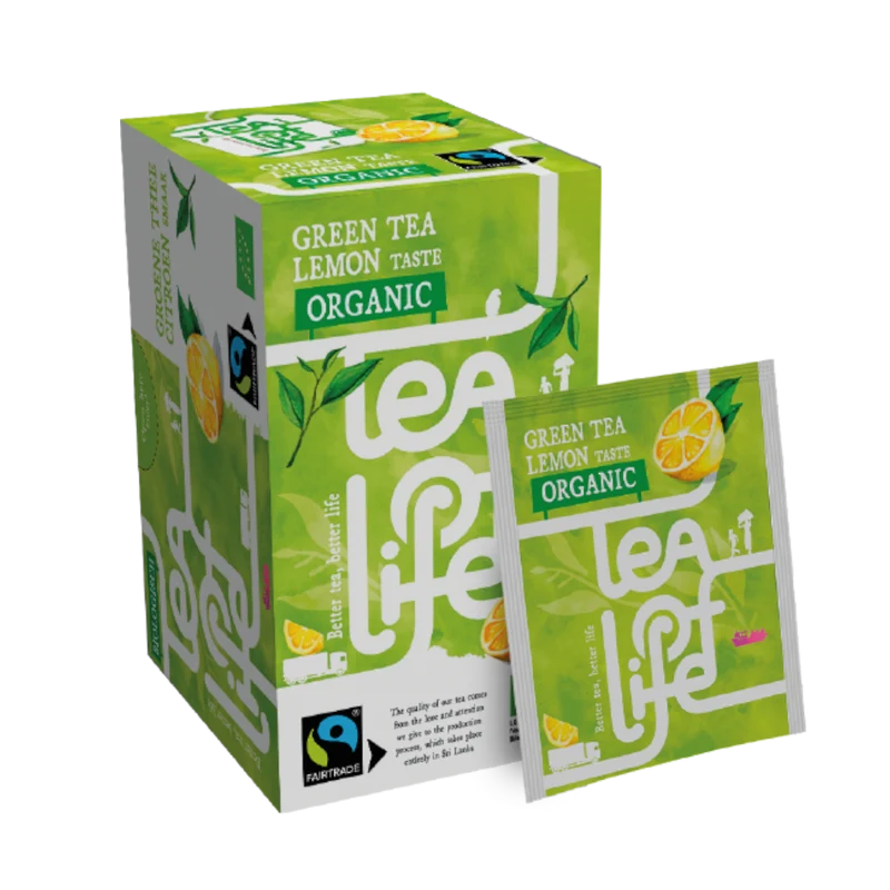Tea of Life BIO Groen Lemon Fairtrade 1,5gr