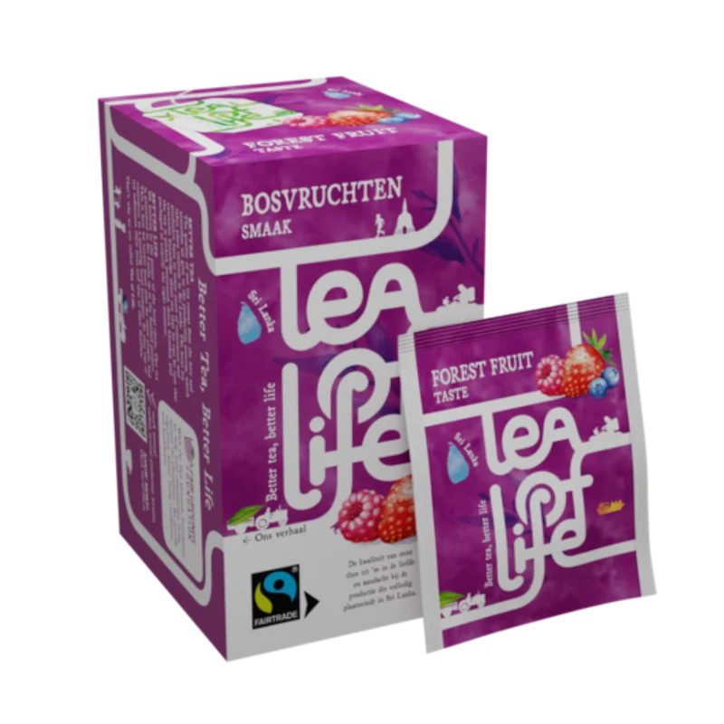 Tea of Life Bosvruchten 4x25 zakjes