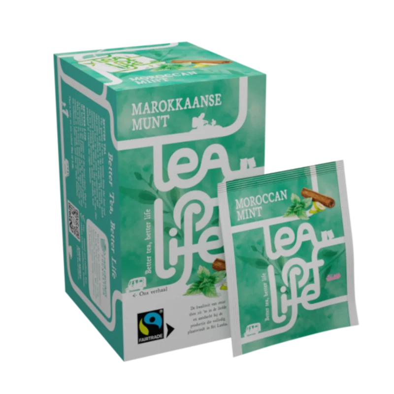 Tea of Life Marokkaanse Munt 4x25 zakjes