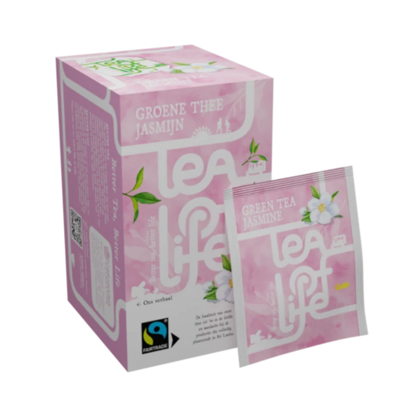 Tea of Life Groene Thee Jasmijn 4x25 zakjes