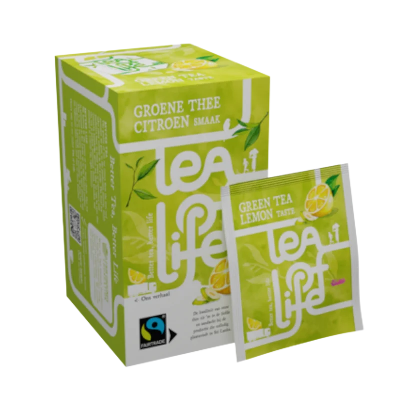Tea of Life Groene Thee Citroen 4x25 zakjes