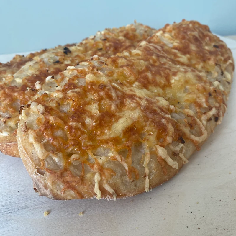 Kaas uien stokbrood