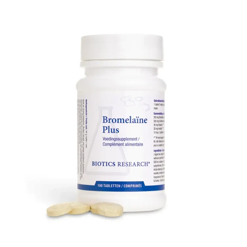 Biotics Bromelaine plus 100 tabletten