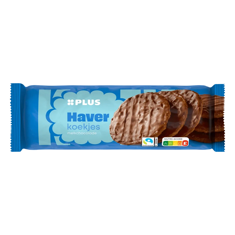 Haverkoekjes melkchocolade Fairtrade