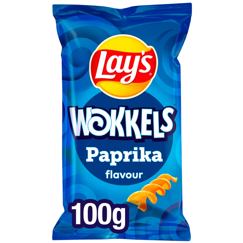 Lays Wokkels chips paprika