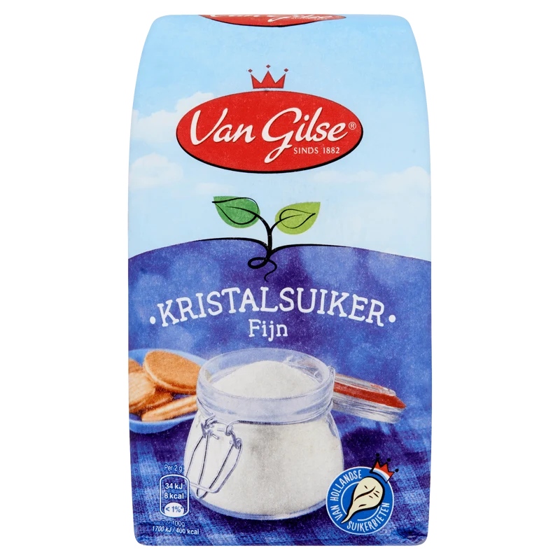 Van Gilse Kristalsuiker fijn