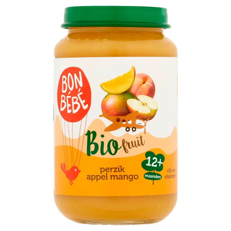 Bonbebe Bio 12+F1207 perzik appel mango