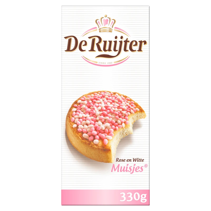 De Ruijter Roze en witte muisjes