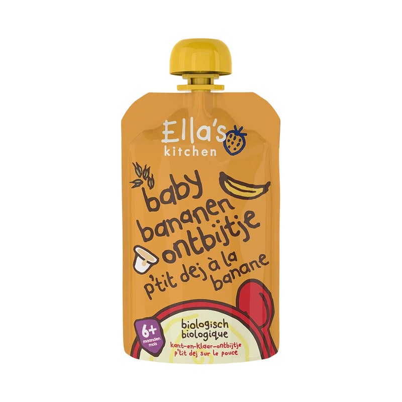 Ella's Kitchen Baby ontbijtje banaan 6m+