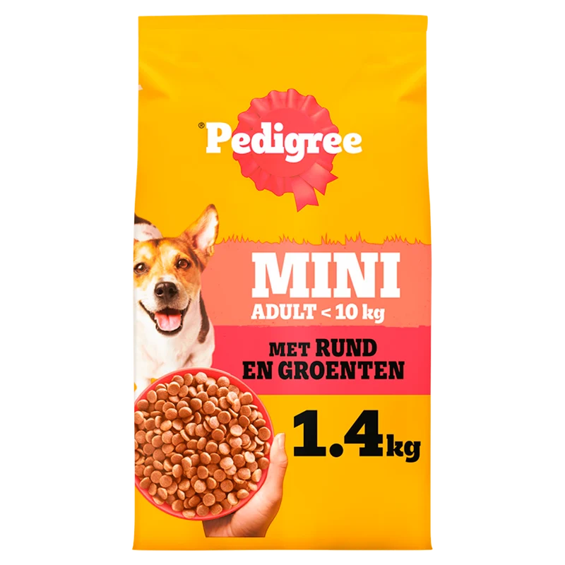 Pedigree Droog adult mini rund en groente
