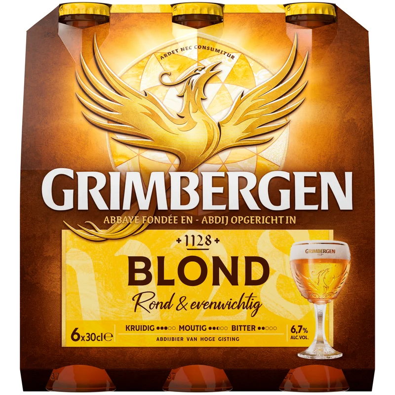 Grimbergen Blond abdijbier fles
