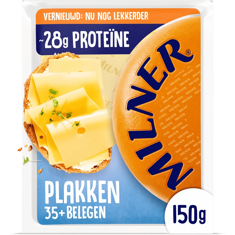 Milner Belegen 35+ plakken