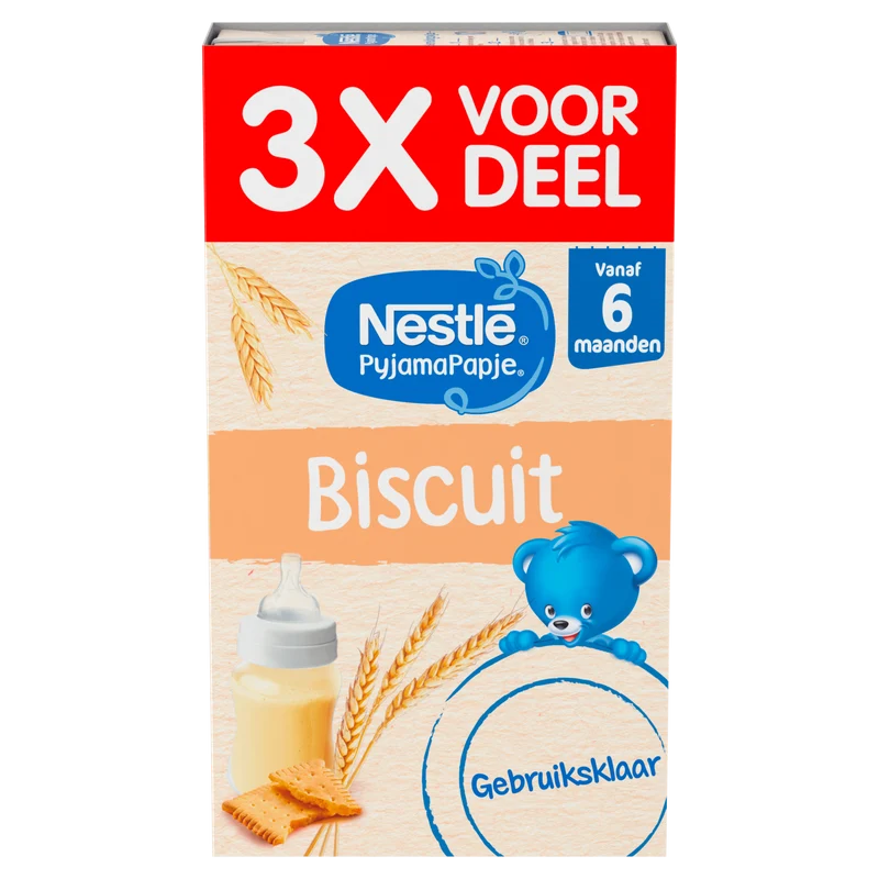 Nestlé 6+ Pyjamapapje biscuit
