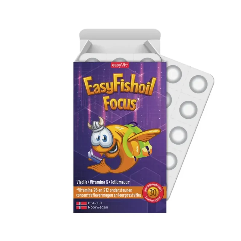 Easyvit Easyfishoil focus 30 gummies