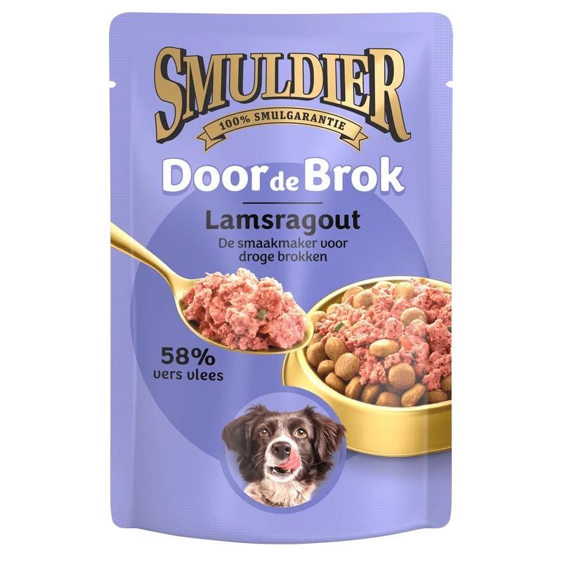 Smuldier Door de brok lamsragout
