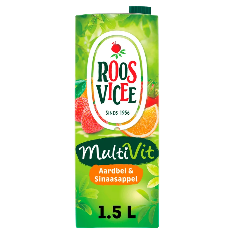 Roosvicee Multivit aardbei sinaasappel